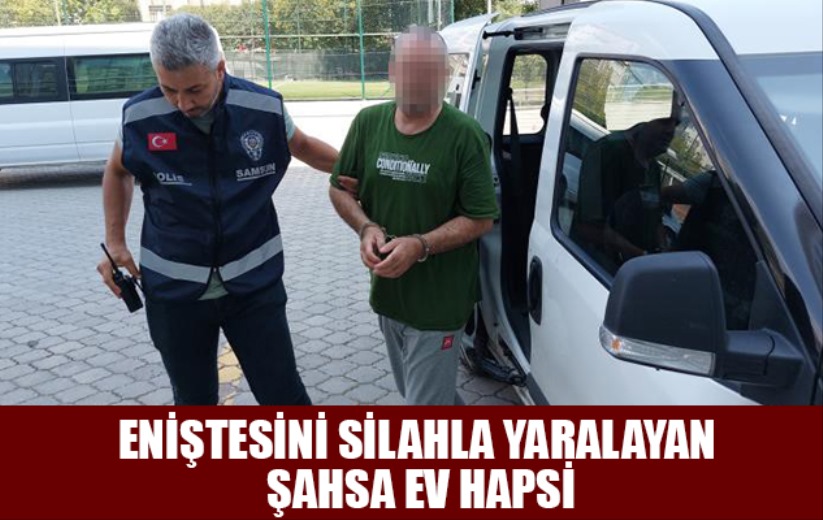 Eniştesini silahla yaralayan şahsa ev hapsi