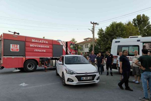 Malatya'da iki otomobilin karıştığı kazada: 5 yaralı