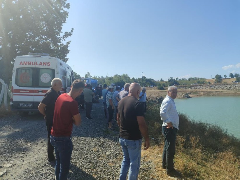 Samsun'da baraj göletine giren iki genç boğuldu