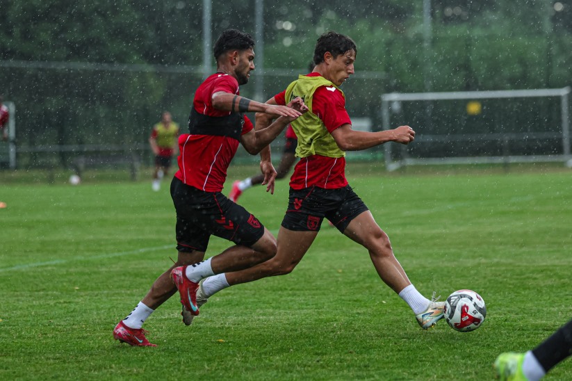 Samsunspor'dan çifte antrenman