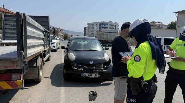 Gazipaşa'da motosiklet kazası: 1 yaralı