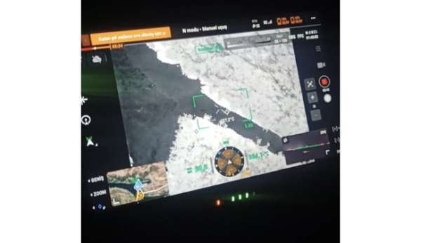 Kaybolan 3 büyükbaş hayvan termal dronla bulundu