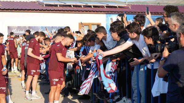 Trabzonspor'da ikinci taraftar buluşmasında izdiham yaşandı