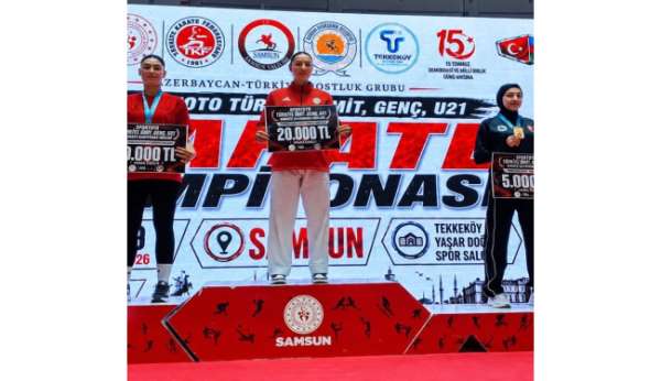 Bilecikli sporcu Türkiye şampiyonu oldu