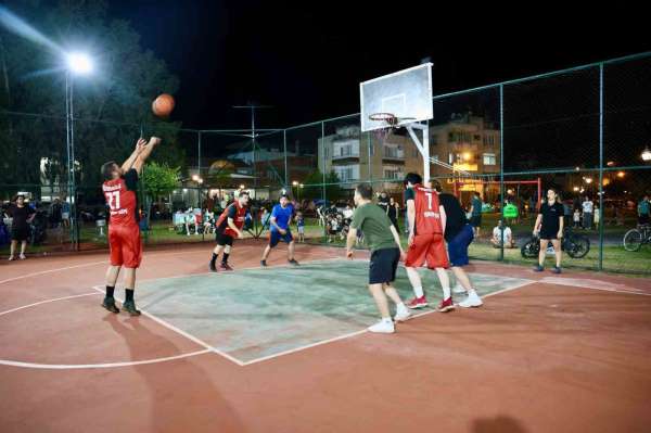 Çine'de Sokak Basketbol Turnuvası başladı