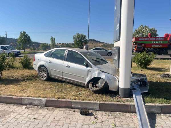 Tavşanlı'da trafik kazası: 2 yaralı