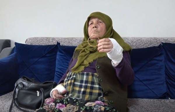 Yaşlı kadına bıçaklı gaspa 15 yıl hapis istemi