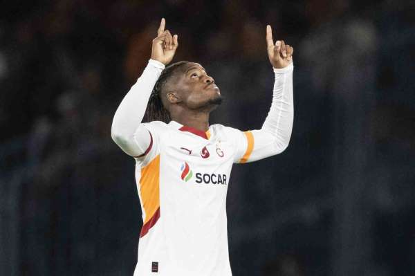 Galatasaray'ın bu sezon Avrupa kupalarındaki ilk golleri Batshuayi'den