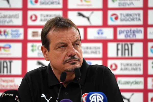 Ergin Ataman: 'Hedefimiz madalya kazanmak'