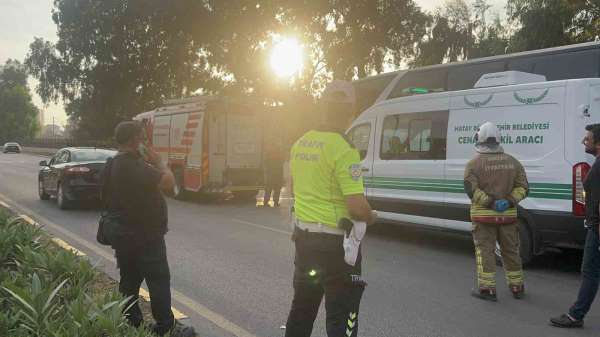 Hatay'da feci kaza: 1 ölü, 1 yaralı