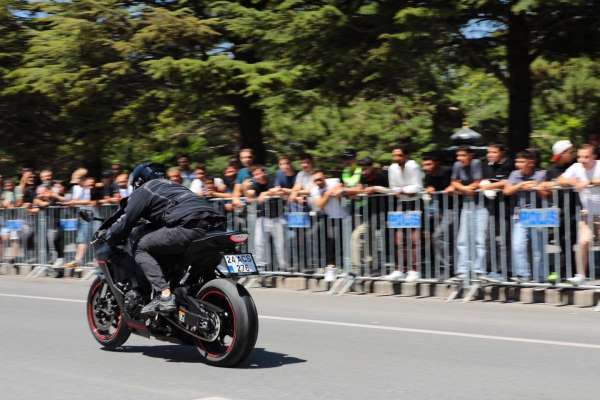 Ergan Motofest'te drag heyecanı