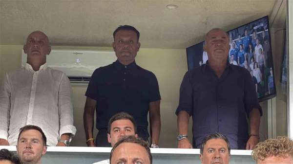 Fatih Terim, Muğla derbisini tribünden takip etti