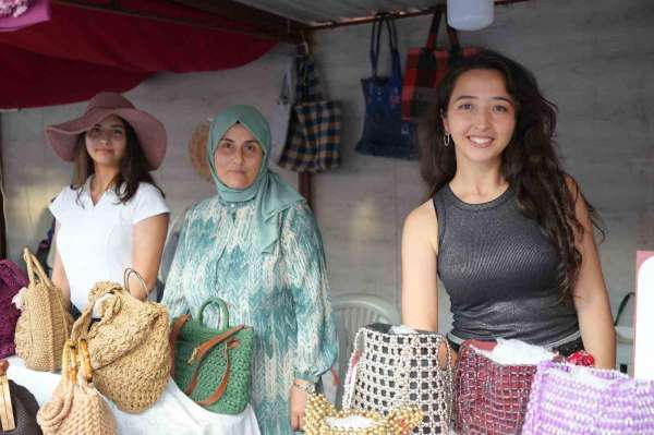Kadın Emeği Festivali'nde el emeği ürünlere yoğun ilgi