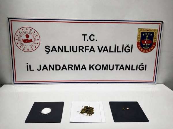 Şanlıurfa'da uyuşturucu operasyonunda 2 şüpheli gözaltına alındı