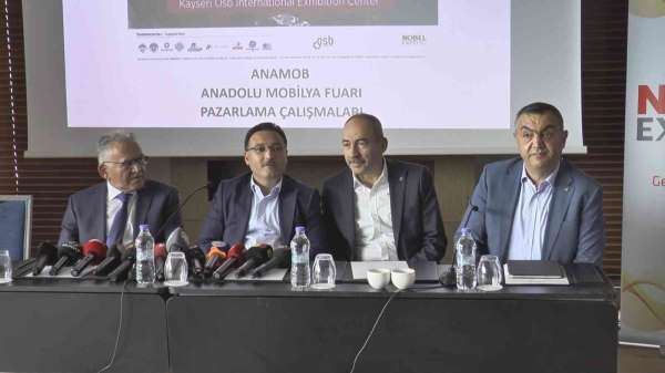 Kayseri'de Anadolu Mobilya Fuarı'nın tanıtımı yapıldı - Kayseri haber