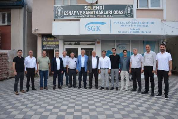 Salihli TSO, Selendi'de esnafın nabzını tuttu