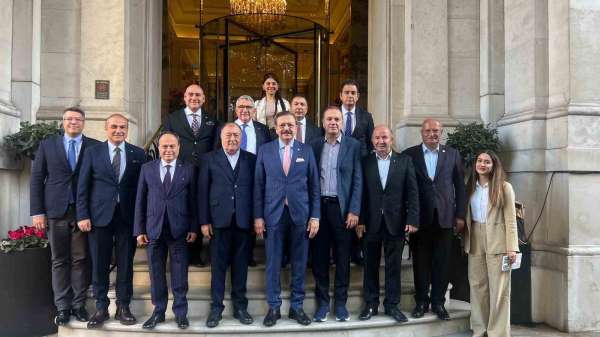 DTO Başkanı Erdoğan, Londra'da temaslarda bulundu
