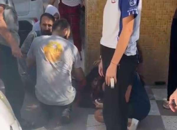 Erdek'te elektrikli scooter kazası ucuz atlatıldı