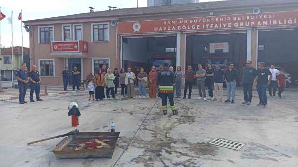 İtfaiye ve 112 personeline yangın ve ilk müdahale eğitimi