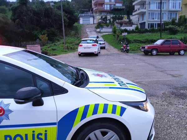 Sinop'ta otomobil ile motosiklet çarpıştı: 1 yaralı