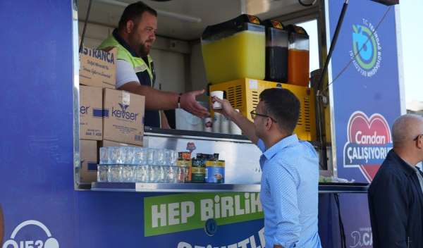 Tekirdağ'da üniversitelilere sıcak karşılama