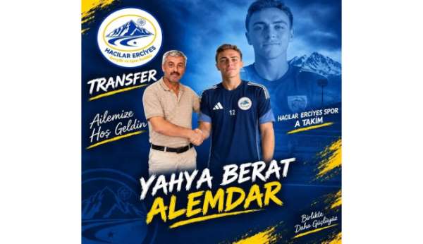 Yahya Berat Alemdar Hacılar Erciyesspor'da