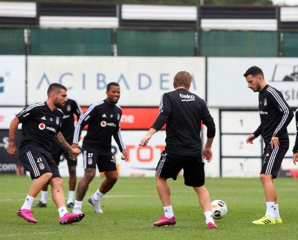 Beşiktaş'ta Braga maçı hazırlıkları sürüyor 