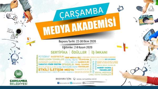 'Çarşamba Medya Akademisi' başvuruları başladı