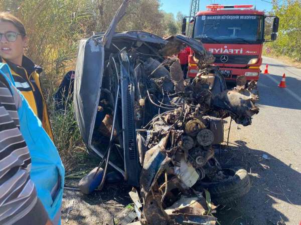 Burhaniye'nin gönüllü müezzini kazada hayatını kaybetti