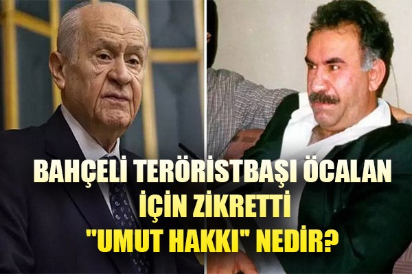 Bahçeli teröristbaşı Öcalan için zikretmişti: ''Umut hakkı'' nedir?