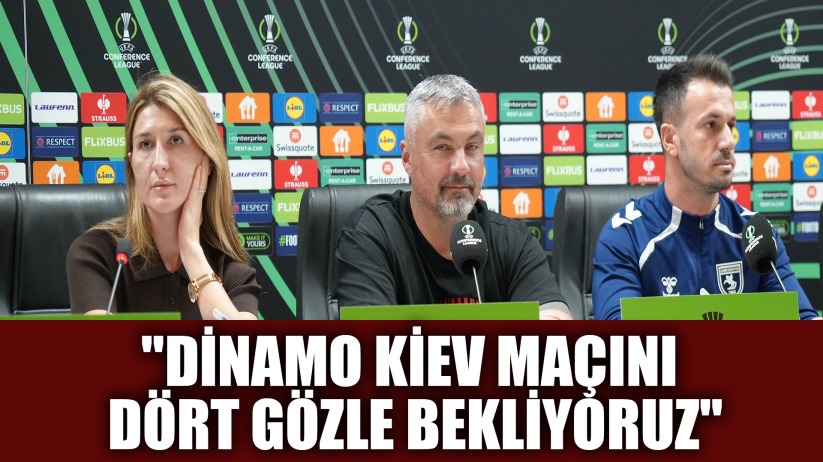 Thomas Reis: 'Dinamo Kiev maçını dört gözle bekliyoruz'