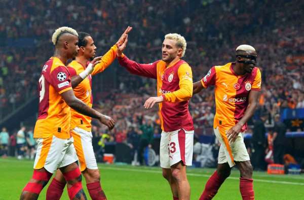 Galatasaray'dan Şampiyonlar Ligi'nde 2. galibiyet
