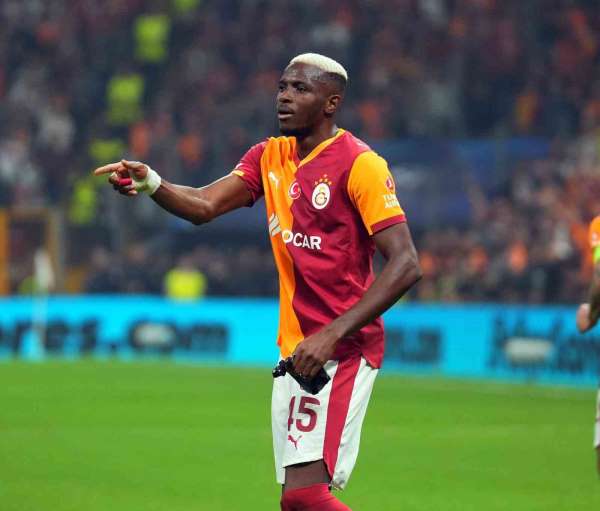 Galatasaray'ın, Şampiyonlar Ligi'ndeki en erken golü Osimhen'den