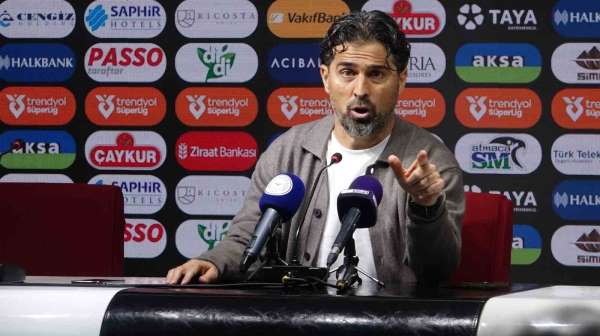 İlhan Palut: 'Beraberliği işaret eden bir oyundu'