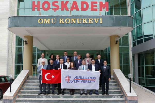 OMÜ ile Alfraganus Üniversitesi arasında akademik iş birliği görüşmeleri