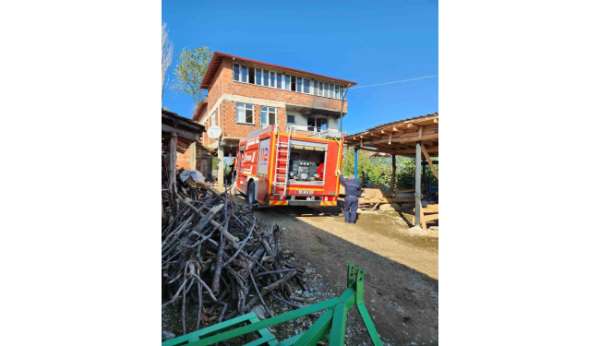 Vezirköprü'de yangın paniği