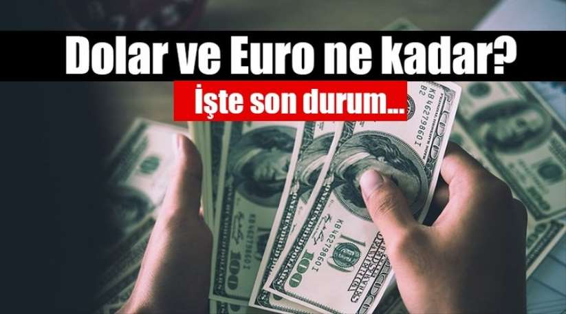 24 Kasım Pazar Samsun'da Dolar ve Euro ne kadar?