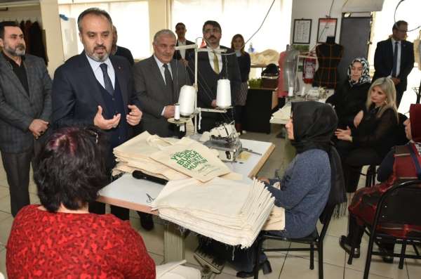Kadınlar Bursa Büyükşehir'le daha güçlü