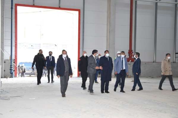 Türkiye'nin en büyük çadır ve tekstil fabrikası Malatya'ya yapılıyor