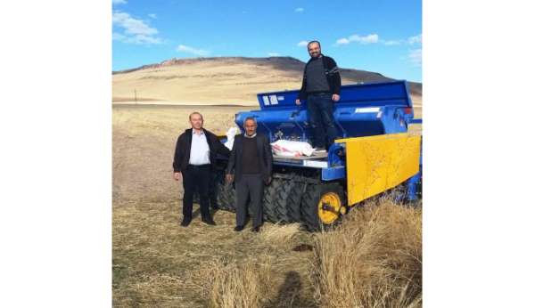 Kulu'da arpa ve buğdaya alternatif deneme amaçlı ketencik ekimi başladı - Konya haber