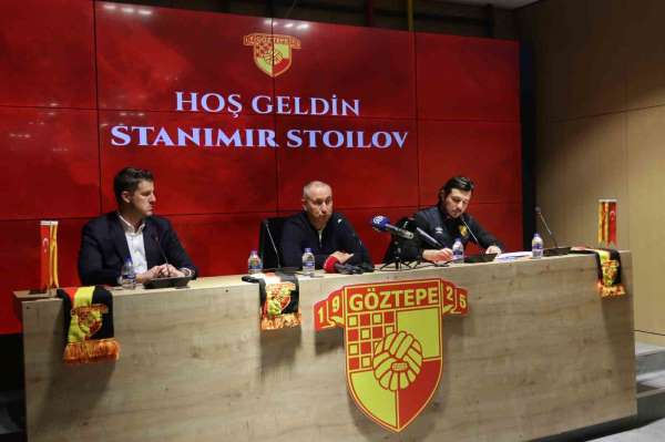 Göztepe'nin yeni teknik direktörü Stoilov: 'Hedefimiz Süper Lig'