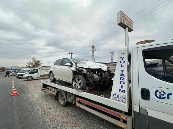 Elazığ'da trafik kazası: 2 yaralı