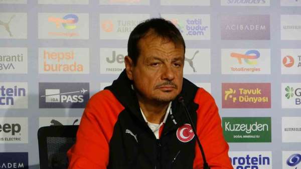 Ergin Ataman: 'Tek konsantrasyonumuz Avrupa Şampiyonası bileti elde etmek'