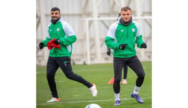 Konyaspor'da, Hatayspor maçı hazırlıkları sürüyor