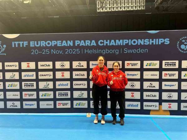 Para Masa Tenisi Kadınlar Milli Takımı'nda çifte yarı final heyecanı