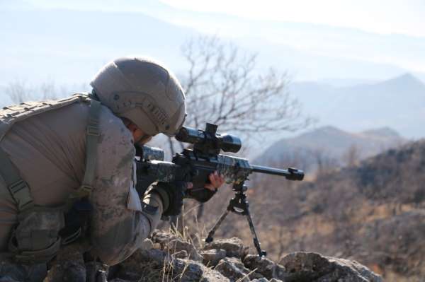 Siirt'te terör örgütünün kış üslenmesine darbe 