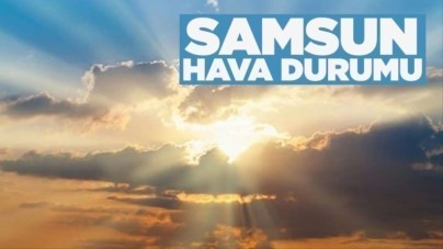 Samsun hava durumu - 25 Aralık Pazar