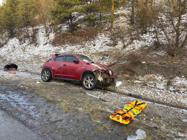 TEM'de feci kaza: 1 ölü, 4 yaralı