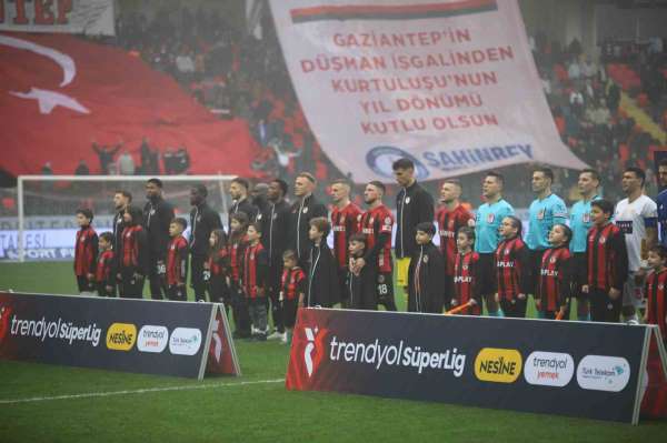 Trendyol Süper Lig: Gaziantep FK: 0 - Antalyaspor: 0