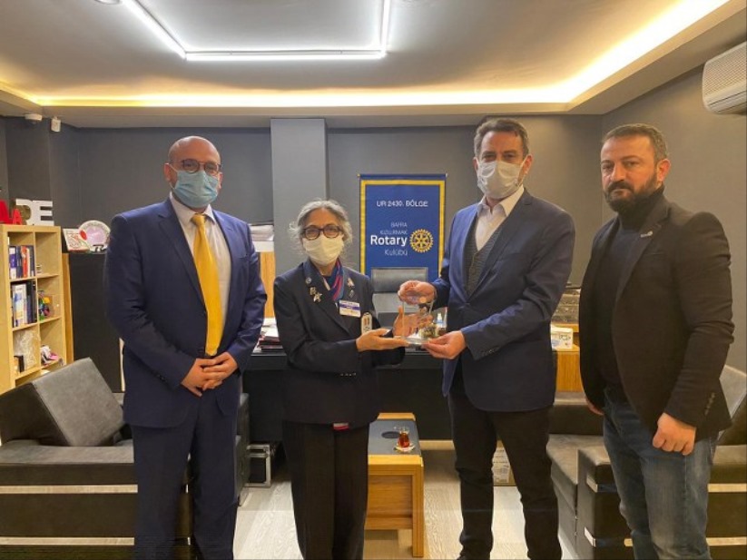 Bafra Kızılırmak Rotary Kulübü'nden 3 dalda ödül